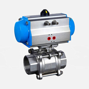 vanne à bille 3 Pièces avec actionneur