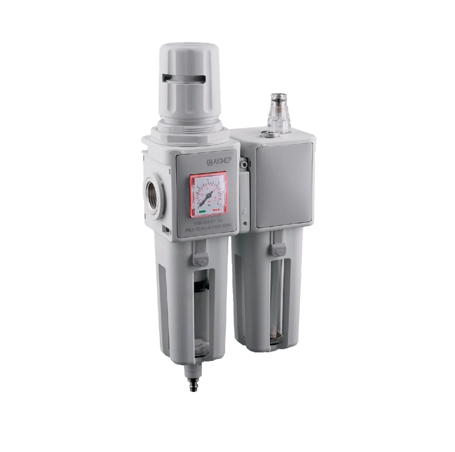 Filtre régulateur lubrificateur (FRL) - Aignep